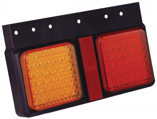 LED Blinkleuchte, Brems- und Schlussleuchte, Reflektor, Serie 125, Links