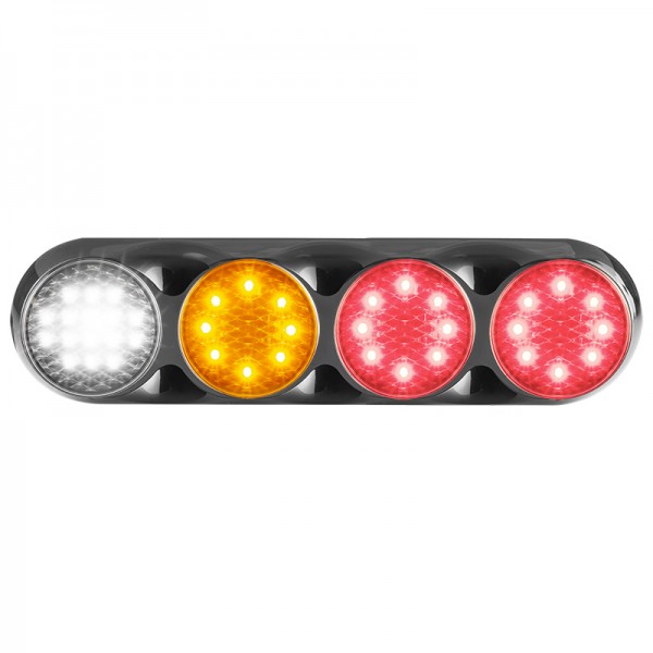 LED Rückleuchte, 2 Stück Brems/Rücklicht, Blinker, Rückfahrleuchte, Serie 82