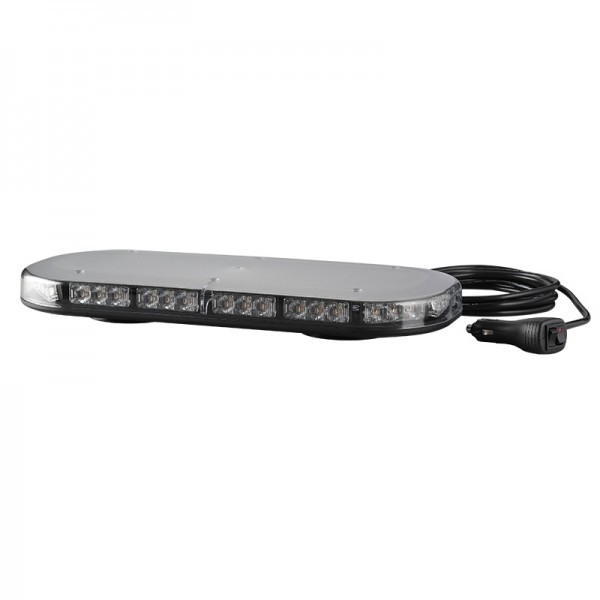 LED Mini-Lichtwarnbalken, Serie Flashlight, MLB, 380 mm, ECE R65, ECE R10, Magnetmontage