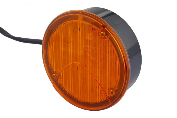 HELLA 2BA 964 169-311 Blinkleuchte - LED - 24V - Anbau - Lichtscheibenfarbe: gelb - Kabel: 500mm - l