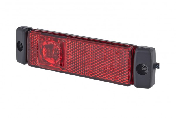 HELLA 2TM 008 645-297 Schlussleuchte - LED - 12V - Anbau - Lichtscheibenfarbe: rot