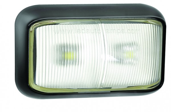LED Positionsleuchte, Begrenzungsleuchte, LED Weiß, Serie 58