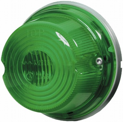 HELLA 2PF 001 259-677 Positionsleuchte - 12/24V - Anbau - Lichtscheibenfarbe: grün - links/rechts