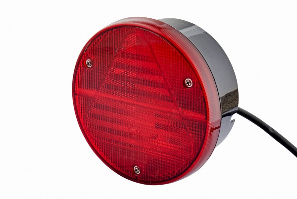 HELLA 2VA 012 497-211 Heckleuchte - 12V - Lichtscheibenfarbe: rot - Kabel: 250mm - Stecker: Amphenol