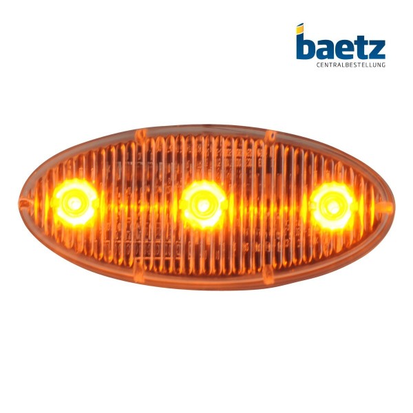 Highpower-Mini-LED-Frontblitzer "Oval"