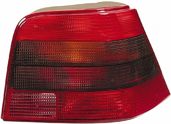 HELLA 9EL 148 179-031 Heckleuchte - Glühlampe - grau/rot - links - für u.a. VW Golf IV (1J1)