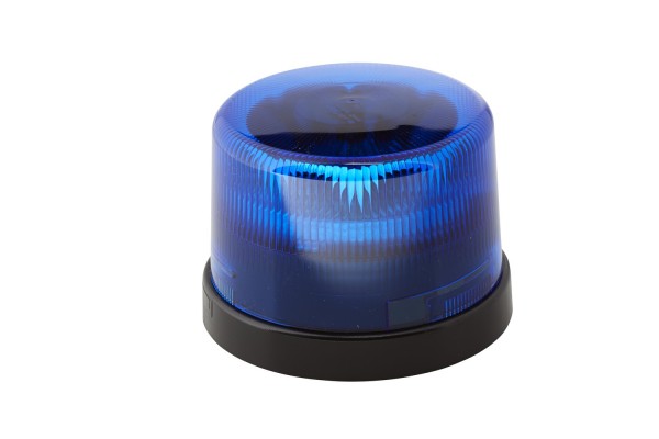 HELLA 2XD 012 972-101 LED-Blitz-Kennleuchte - KL 7000 - 12/24V - geschraubt - blau (2x) - weiß