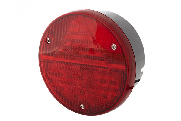HELLA 2VA 012 497-261 Heckleuchte - Hybrid - 12V - Lichtscheibenfarbe: rot - LED-Lichtfarbe: rot - K