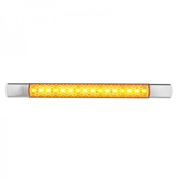 LED Blinkleuchte, Serie 285, 12 Volt, Small-Strip-Line, ECE u. EMC geprüft