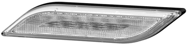 HELLA 2BA 013 332-071 Blinkleuchte - Shapeline Style Slim - LED - 12/24V - geschraubt - Lichtscheibe