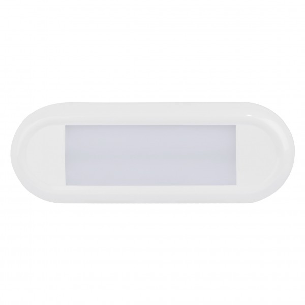 LED Innenraumleuchte, Serie 18621, 42 LED, Rahmen weiß, 12/24 Volt