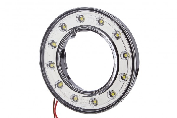 HELLA 2PF 008 405-051 Positionsleuchte - LED - 24V - Ringform - Einbau - Lichtscheibenfarbe: glaskla