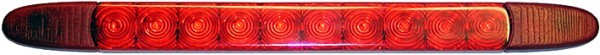 HELLA 2DA 343 106-007 Zusatzbremsleuchte - LED - 12V - Anbau/geschraubt - Lichtscheibenfarbe: rot -