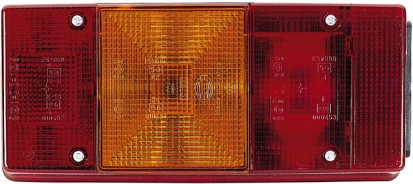 HELLA 2SE 007 547-027 Heckleuchte - 12V - Anbau - Lichtscheibenfarbe: rot - rechts - Menge: 30