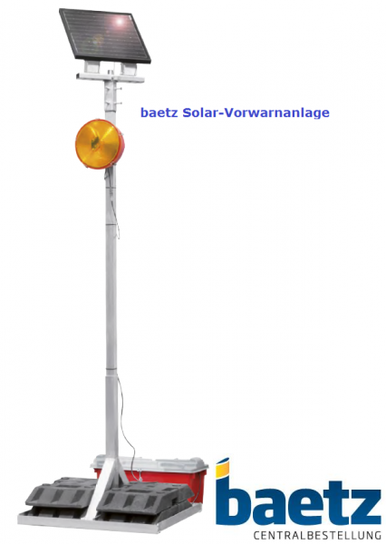 baetz Vorwarnanlage mit Solar-Kit, Komplettset
