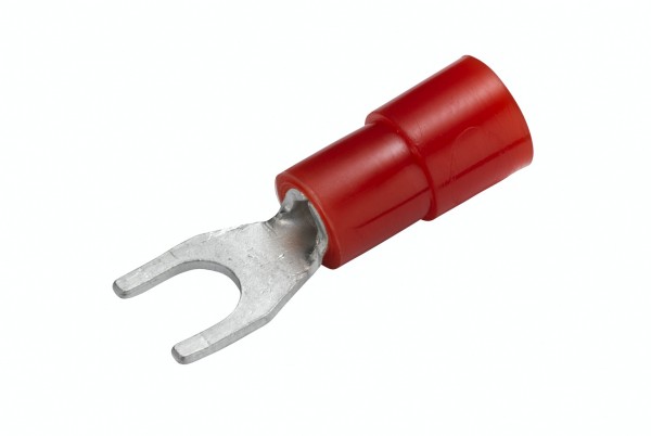 HELLA 8KW 178 045-002 Leitungsverbinder - rot - von: 0.5mm² - bis: 1.5mm² - Gabelverbinder - M3 - Bo