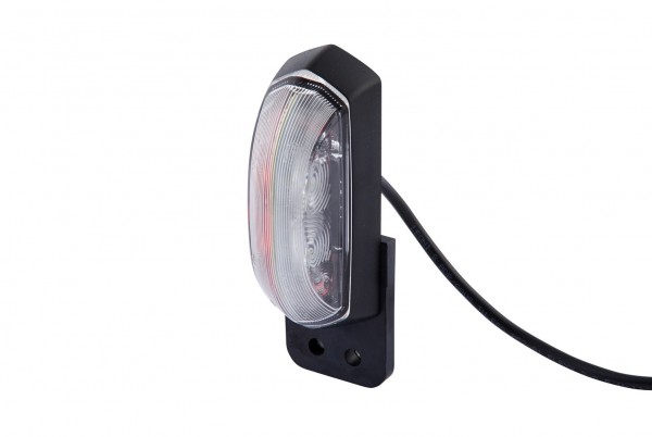 HELLA 2XS 205 020-151 Umrissleuchte - LED - 24V - LED-Lichtfarbe: rot/weiß - Kabel: 500mm - seitlich
