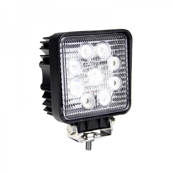 LED Arbeitsscheinwerfer, Quadratisch, 2150 Lumen, ECE-R10 geprüft