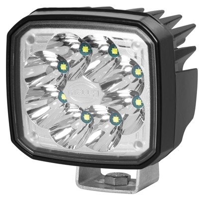 HELLA 1GA 995 606-311 LED-Arbeitsscheinwerfer - 12/24V - Anbau - Spotausleuchtung - LED-Lichtfarbe: