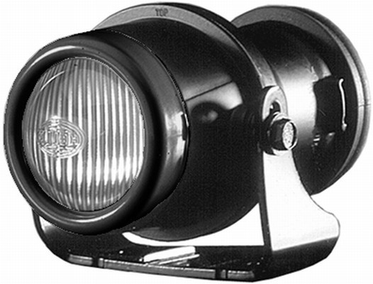 HELLA 1NL 008 090-037 DE/Halogen-Nebelscheinwerfer - Micro DE - 12V - Einbau - Lichtscheibenfarbe: t