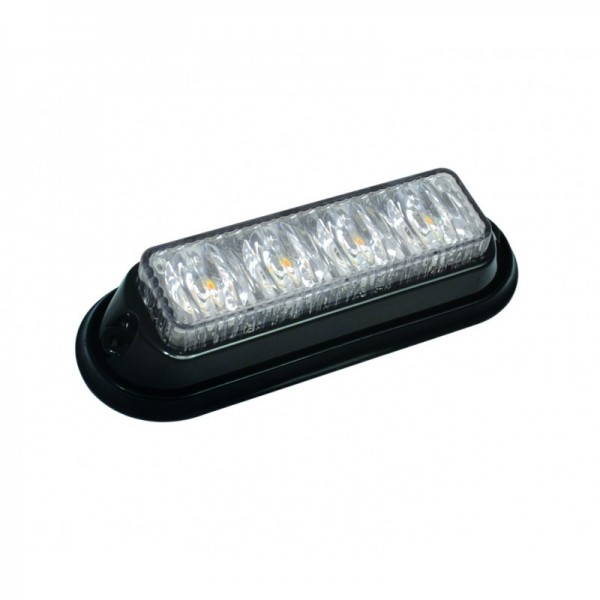 LED Frontblitzer, LEDR65, 4 LED, LED-Farbe Gelb, ECE R65, ECE R10