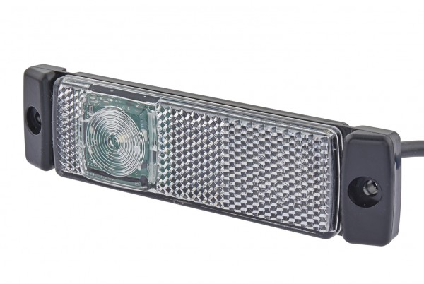 HELLA 2PG 008 645-331 Positionsleuchte - LED - 24V - Anbau - Lichtscheibenfarbe: glasklar - LED-Lich