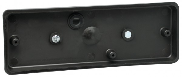Montagerahmen schwarz für 3-Kammer-Kombinationsleuchte, Serie 80