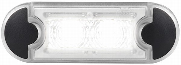 HELLA 2XT 980 855-411 Einstiegleuchte - DuraLED - LED - 12/24V - 0.5W - LED - Einbau - Lichtscheiben