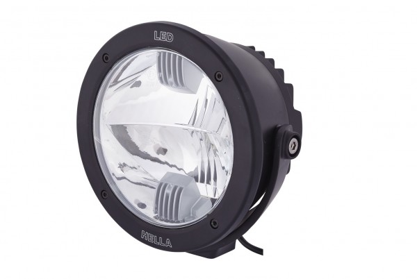 HELLA 1F3 011 815-011 LED-Fernscheinwerfer - Luminator Compact LED - 12/24V - Referenzzahl: 50 - Anb