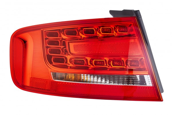 HELLA 2VA 010 085-091 Heckleuchte - LED - äusserer Teil - links - für u.a. Audi A4 (8K2, B8)