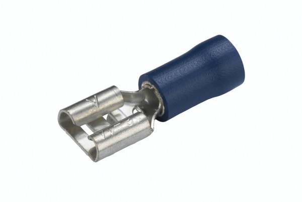 HELLA 8KW 044 022-822 Leitungsverbinder - blau - von: 1.5mm² - bis: 2.5mm² - Flachsteckhülse - 6,3 x