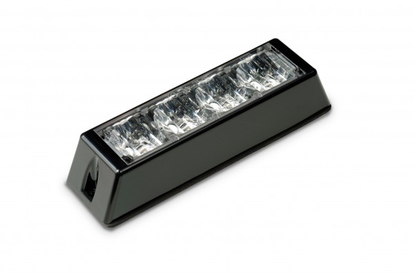 LED Frontblitzer Q-LED, 4 LED Module, LED-Farbe Blau, ECE R10