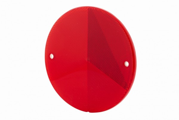 HELLA 8RA 343 220-017 Rückstrahler - Lichtscheibenfarbe: rot - rund - geschraubt