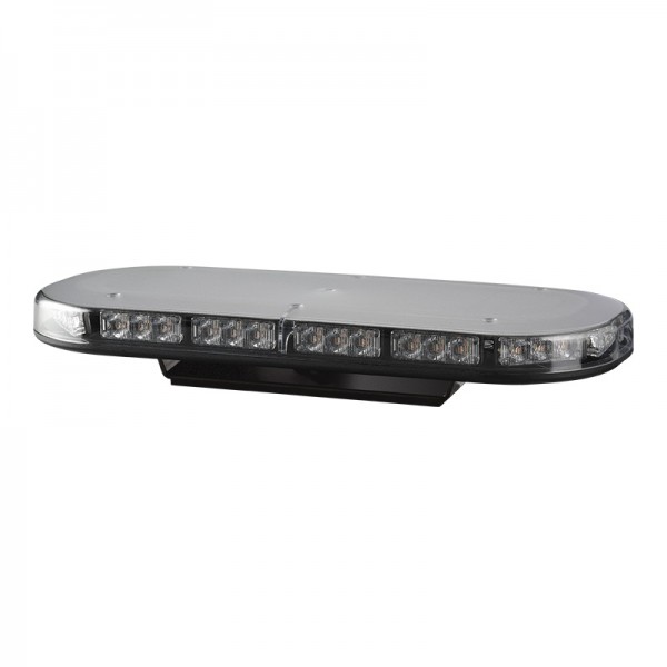 LED Mini-Lichtwarnbalken, Serie Flashlight, MLB, 380 mm, ECE R10, Bolzenmontage