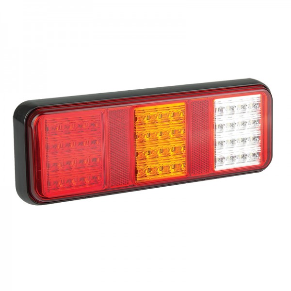 Stop/Tail, Indicator, & Reverse Lamp with Reflector - 12/24V