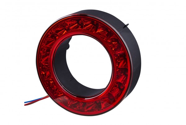 HELLA 2SB 009 362-011 Heckleuchte - LED - 24V - Ringform - Einbau - Lichtscheibenfarbe: rot - rechts