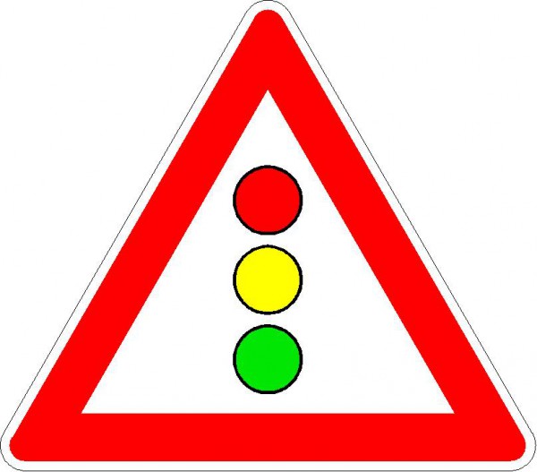 Verkehrszeichen Lichtzeichenanlage